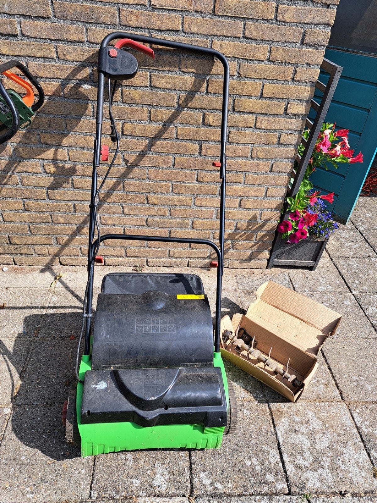Top garden verticuteermachine, Ophalen, Gebruikt, Elektrisch
