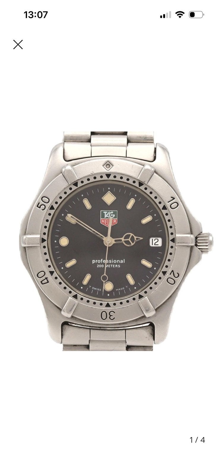 Tag Heuer WE1110-R, Ophalen of Verzenden, Zo goed als nieuw, Staal, TAG Heuer