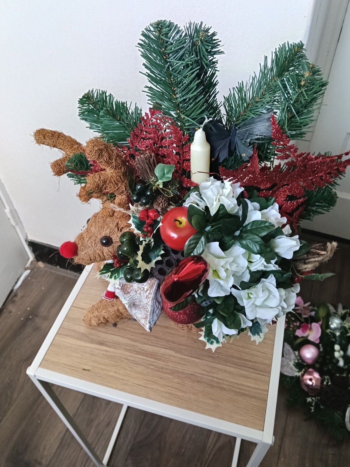 mooie kunstkerststuken in alle kleuren, Diversen, Ophalen of Verzenden