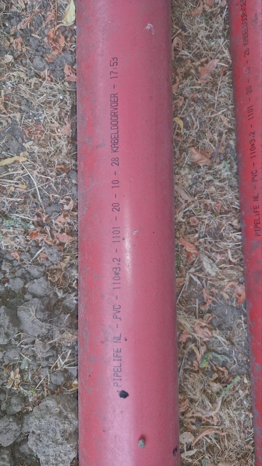 Mantelbuis PVC 110x3.2 - 2x 6m en 1x 2m, Ophalen