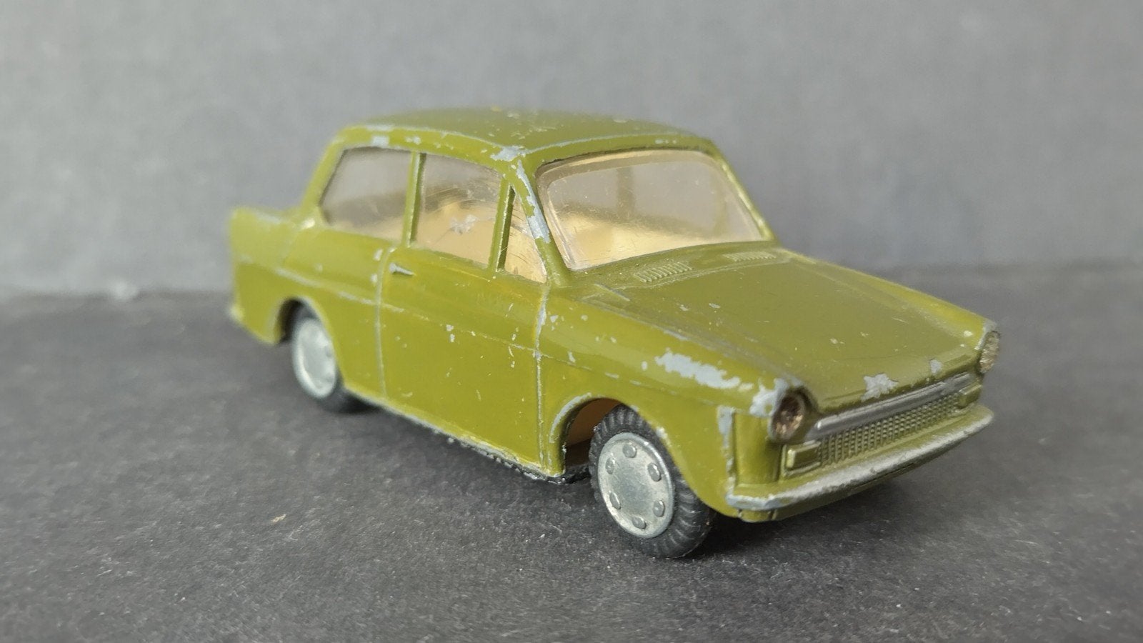 Daf 33 Variomatic olijfgroen 1:43 Lion Car Pol, Overige merken, Gebruikt, Auto, Lion