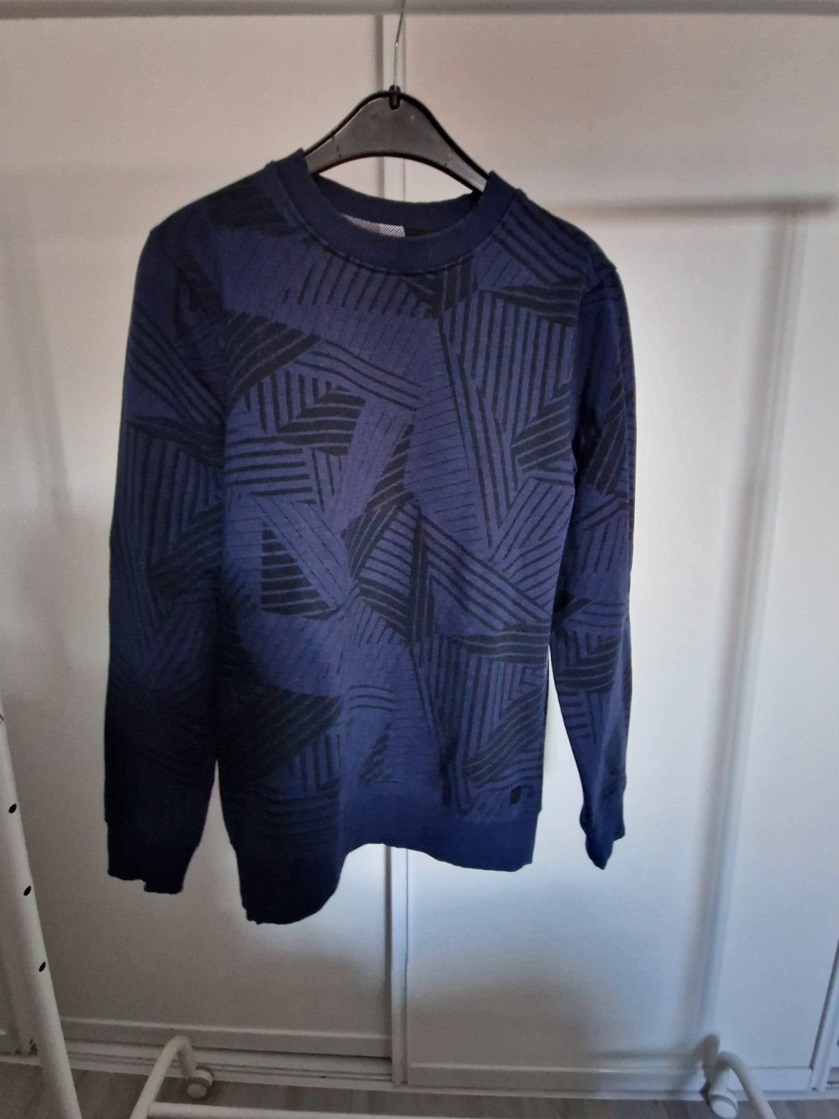 Refill heren sweater - Maat S - Weinig gedragen, Blauw, Refill, Ophalen of Verzenden, Gedragen
