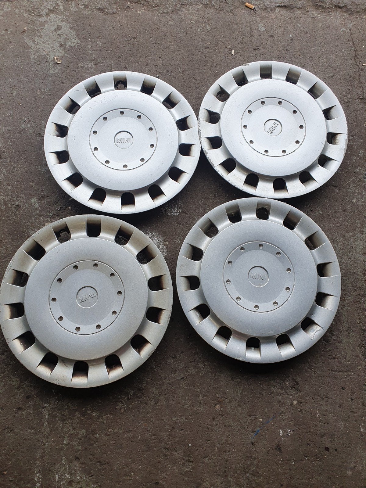 Wieldoppen Mini style 12 | 15 inch | R50 R53 R56, Auto diversen, Wieldoppen, Ophalen of Verzenden, Gebruikt