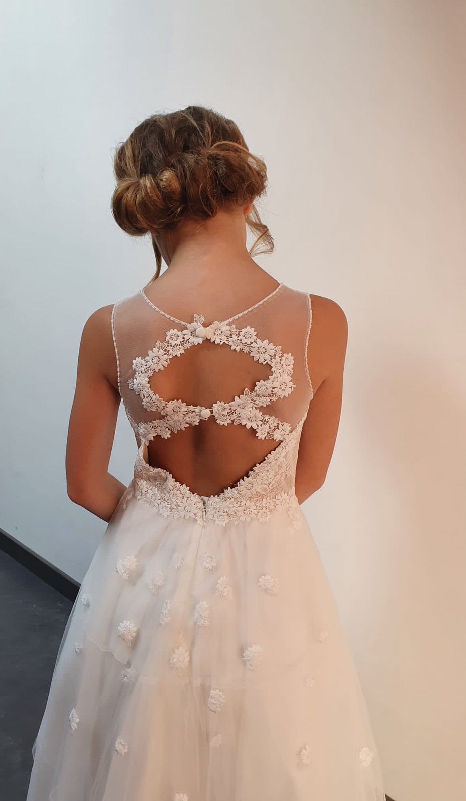 Luxe communiejurk maat 128 – complete set – nieuwprijs €500, Kleding | Dames, Ophalen of Verzenden, Zo goed als nieuw, Wit, Trouwjurk