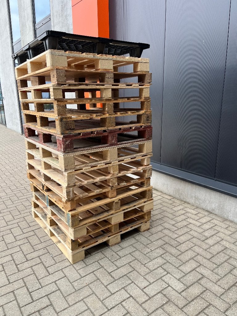 Amerikaanse pallets, Ophalen, Gebruikt, 50 mm of meer, Pallet