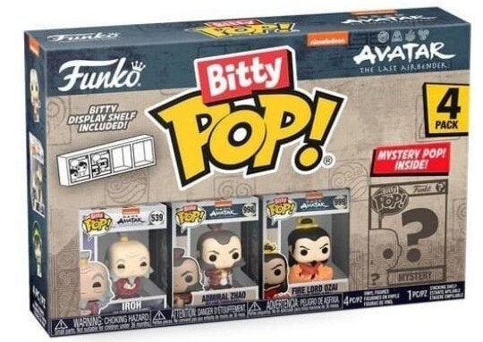Avatar Bitty Pop! 4-pack Iroh, Ophalen of Verzenden, Nieuw