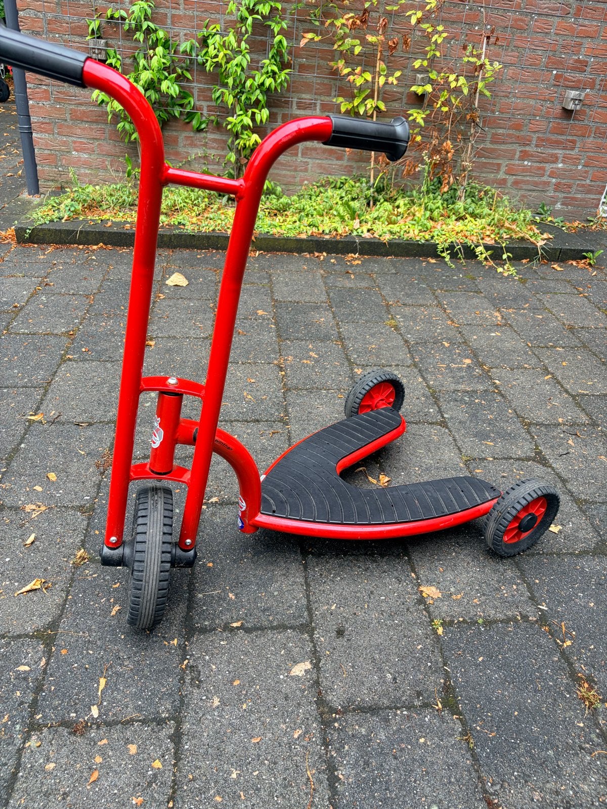 Winther Viking Scooter - Rood, zo goed als nieuw, Ophalen, Zo goed als nieuw, Gewone step