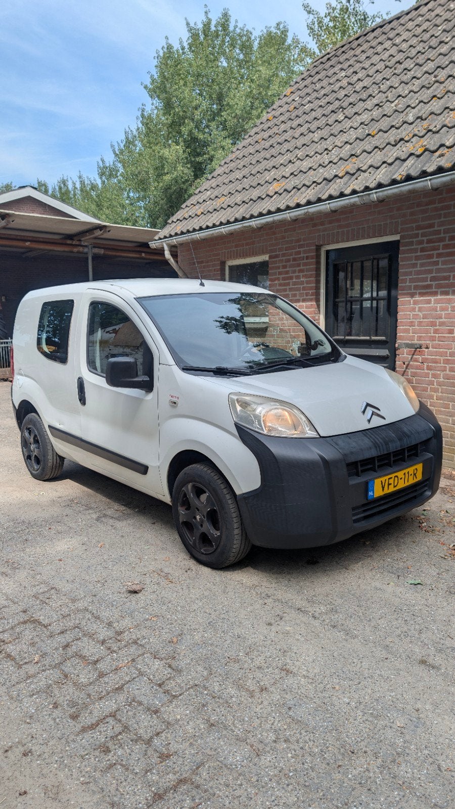 Citroën Nemo 2010 Wit bestel auto, Auto's, Bestelauto's, Particulier, ABS, Airbags, Bluetooth, Elektrische buitenspiegels, Lichtmetalen velgen