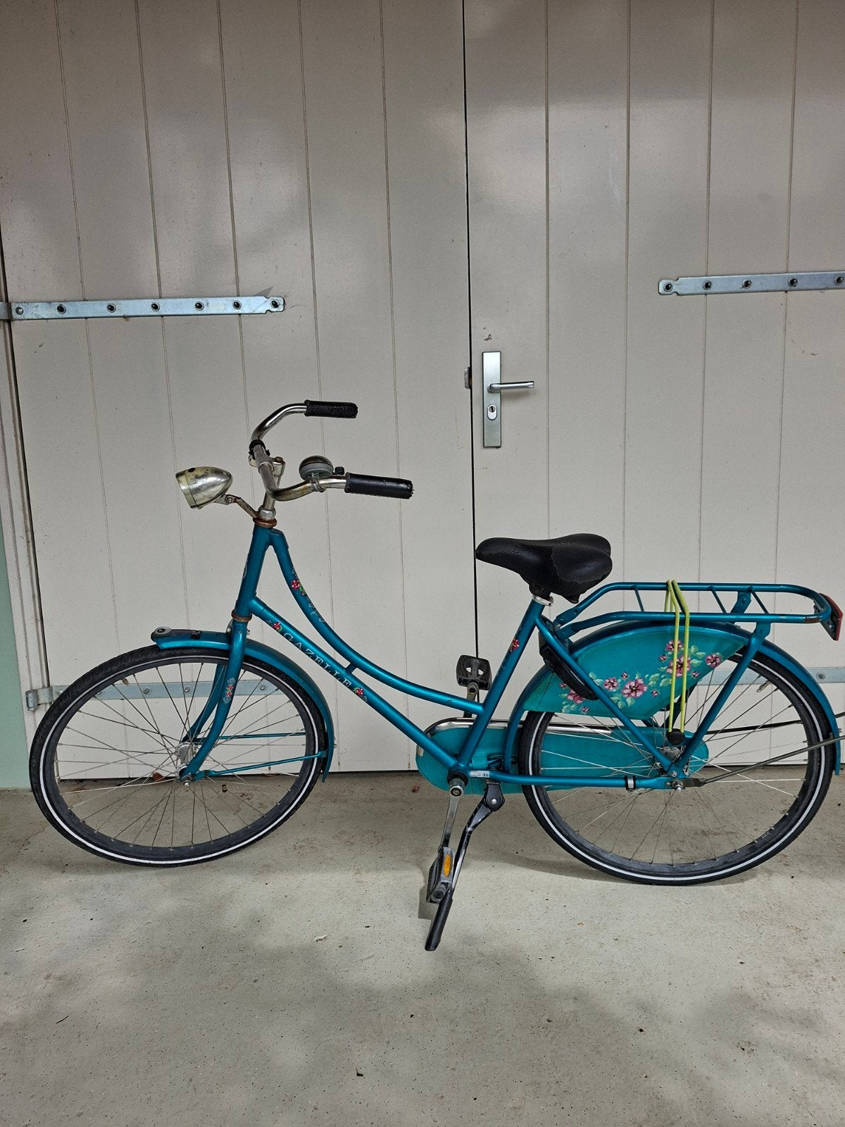 Blauwe GAZELLE fiets, Fietsen en Brommers, Ophalen, Gebruikt, 20 inch of meer