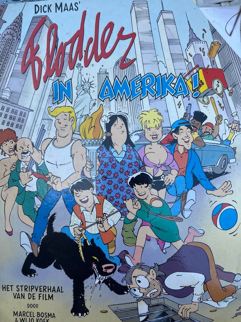 Dick Maas' Flodder in Amerika! - Het stripverhaal, Boeken, Stripboeken, Eén stripboek, Ophalen of Verzenden, Gelezen