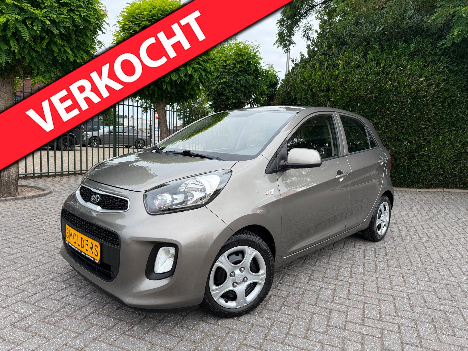 Kia Picanto 1.0 CVVT, 5-deurs, AIRCO, Isofix AUX/USB, Radio/, Voorwielaandrijving, Stof, Gebruikt, Handgeschakeld