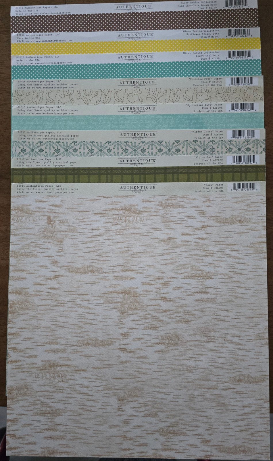 50 vellen scrappapier 30.5 x 30.5 cm, Ophalen of Verzenden, Nieuw, Papier of Karton