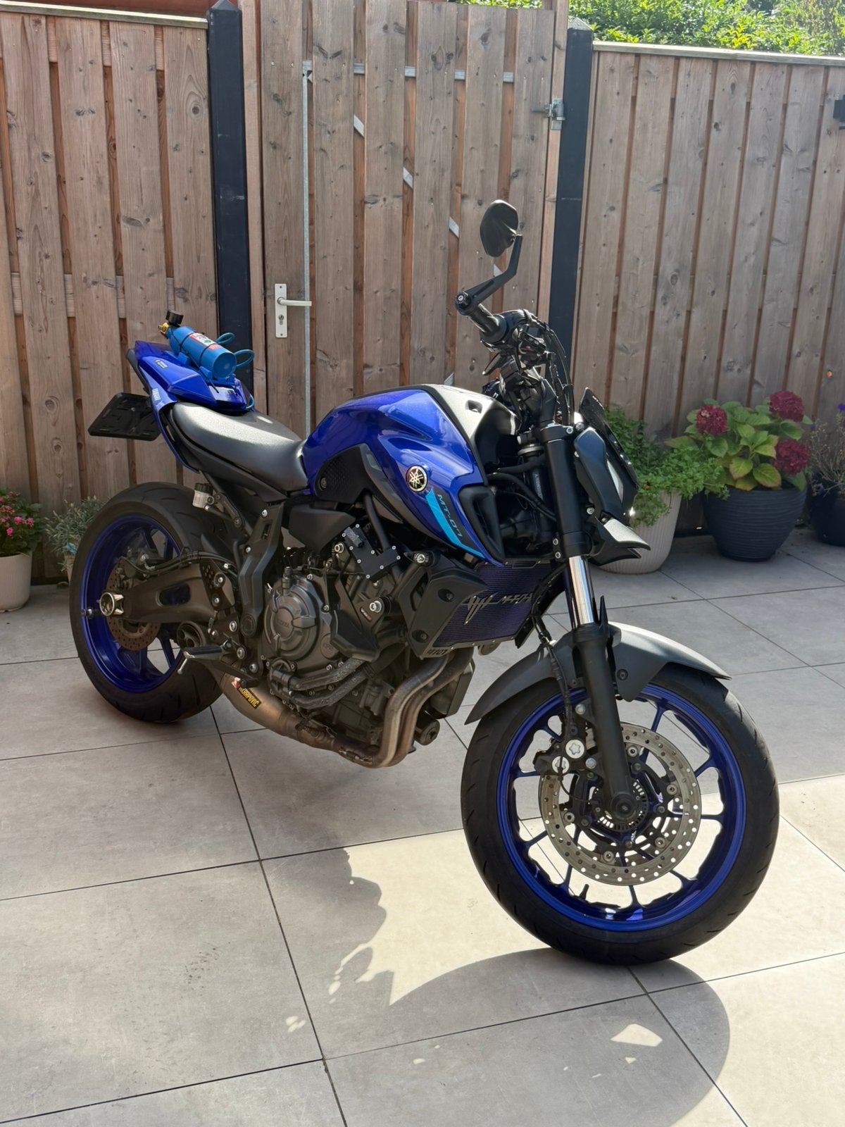 Yamaha MT-07 2022 – 35 kW / A2 – Akrapovic – 17.343 km, Ophalen