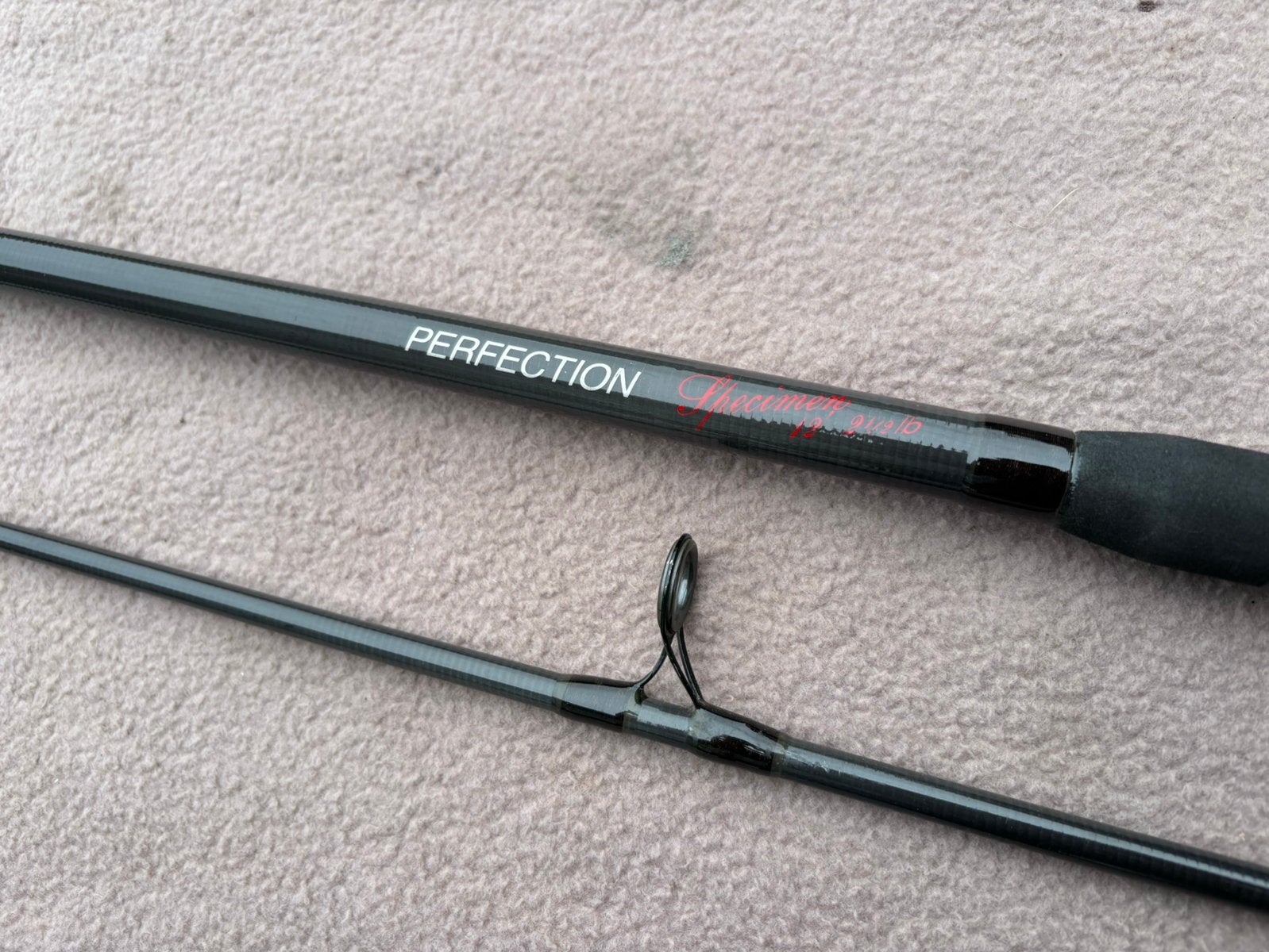 Shimano perfection 12ft 2.5lbs hengel, Ophalen, Gebruikt, Werphengel