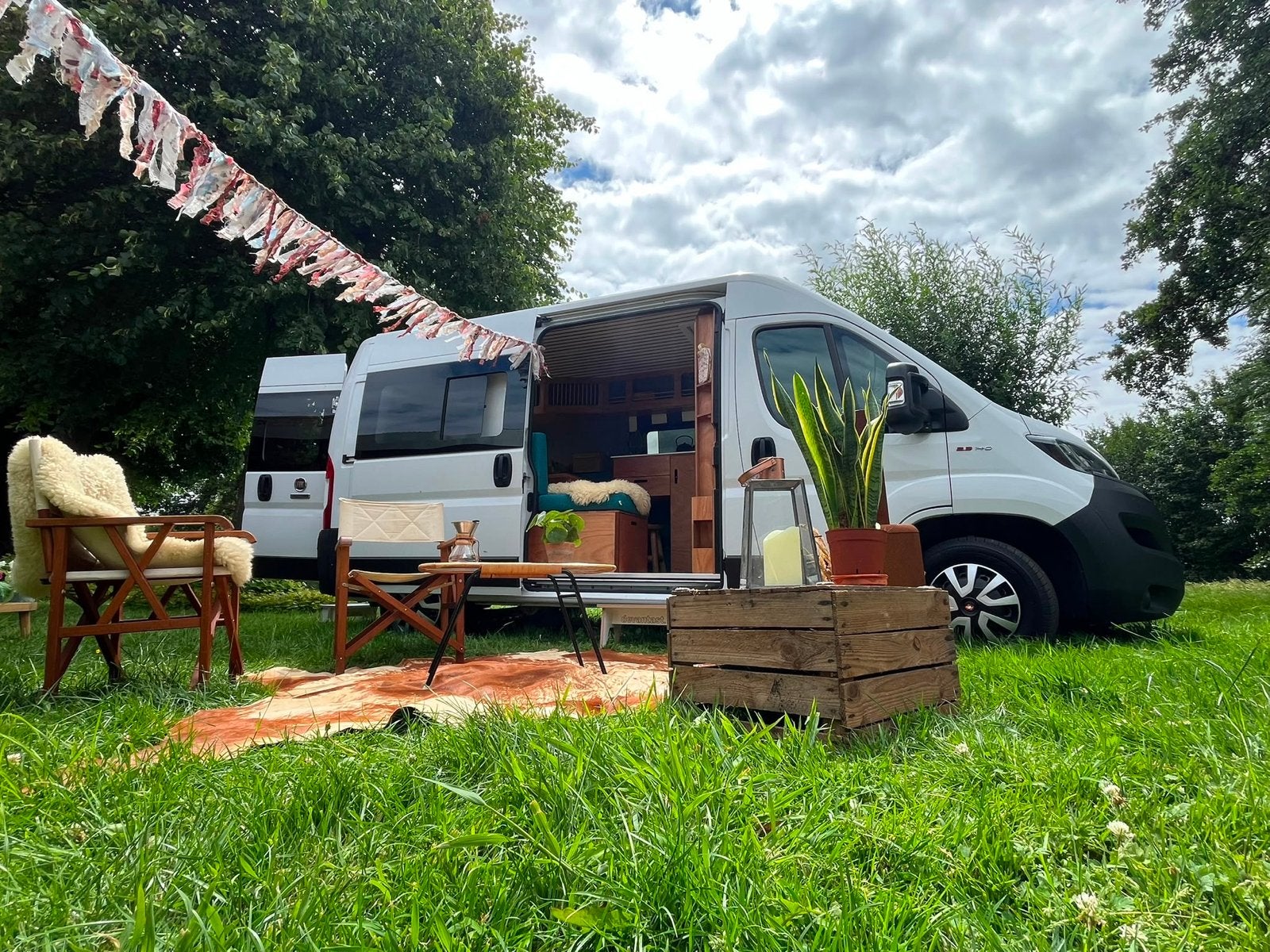 Unieke en sfeervolle Buscamper - Klaar voor avontuur!, Automaat, Chemisch toilet, Buscamper of Camperbus, Fiat