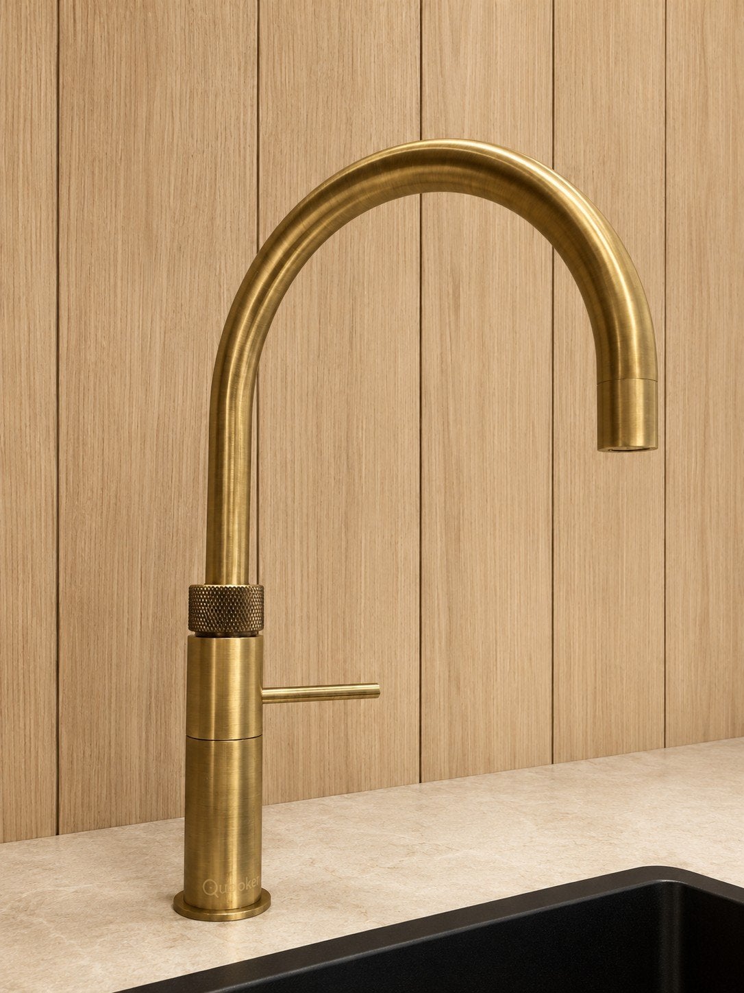 Quooker Messing Pattina Fusion Round + PRO 3 boiler - Nieuw!, Nieuw, Minder dan 3 jaar oud, Minder dan 20 liter, Boiler