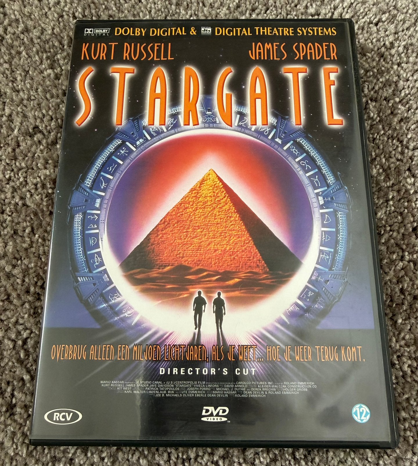 STARGATE - Kurt Russel - DVD - NL uitgave, Alle leeftijden, Verzenden, Zo goed als nieuw
