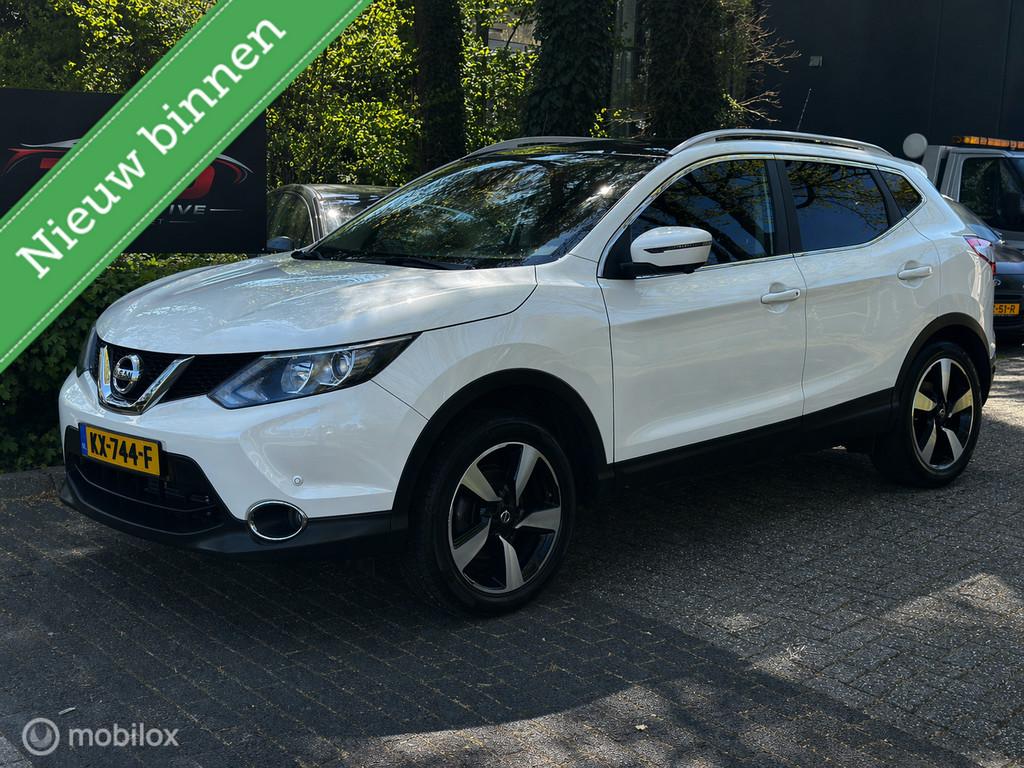 Nissan Qashqai 1.2 Tekna -AUTOMAAT-PANO-CRUISE, Stof, Gebruikt, 4 cilinders, 116 pk