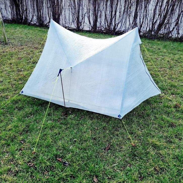 Zpacks FULL DYNEEMA Offset Trio tent, Ophalen of Verzenden, Zo goed als nieuw, Tot en met 3