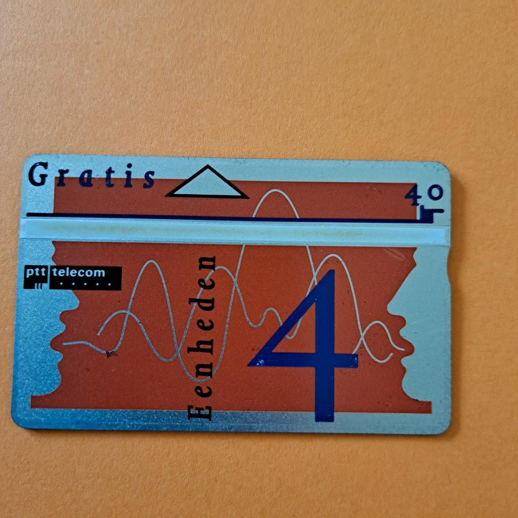 PTT Telecom telefoonkaart 4 eenheden, Ophalen of Verzenden, Nederland