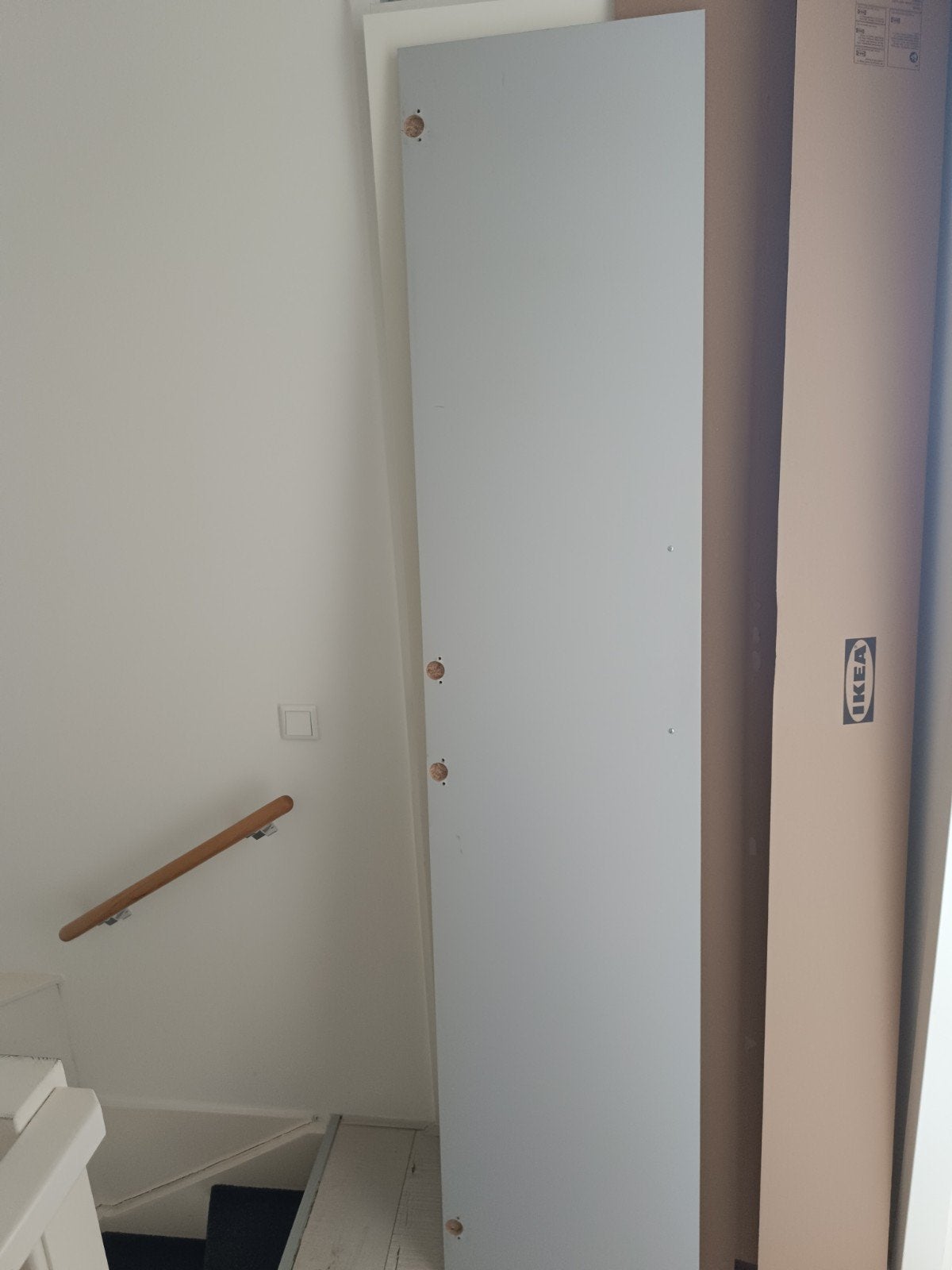 IKEA Pax kastdeur grijs, Huis en Inrichting, Ophalen, Overige materialen, Minder dan 50 cm, 200 cm of meer