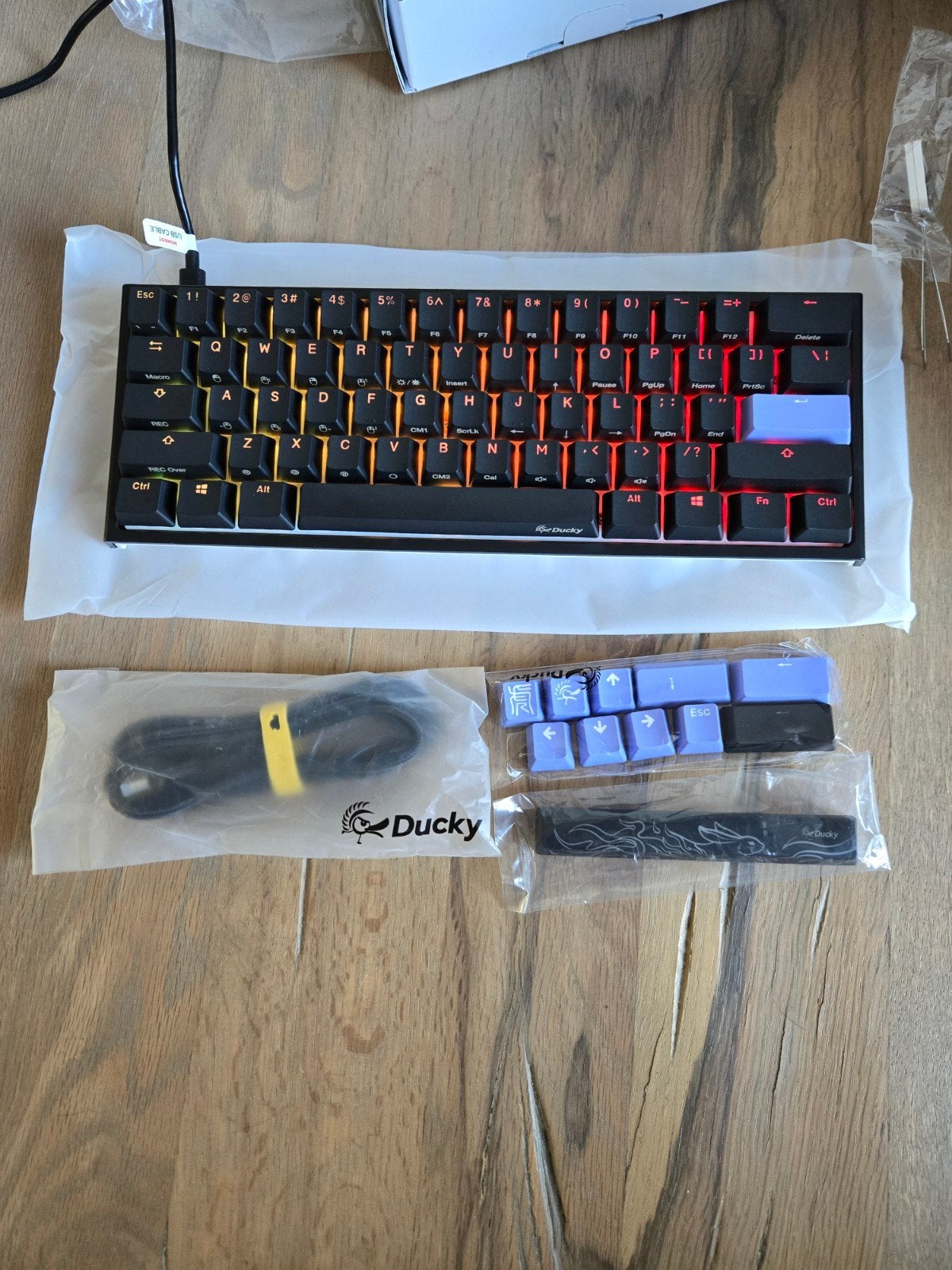 Ducky One 2 Pro Mini RGB Gaming Toetsenbord, Computers en Software, Nieuw, Ophalen of Verzenden, Qwerty, Ducky