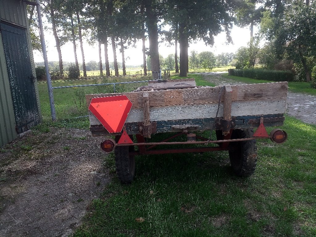 Platte wagen voor paard of tractor,, Dieren en Toebehoren