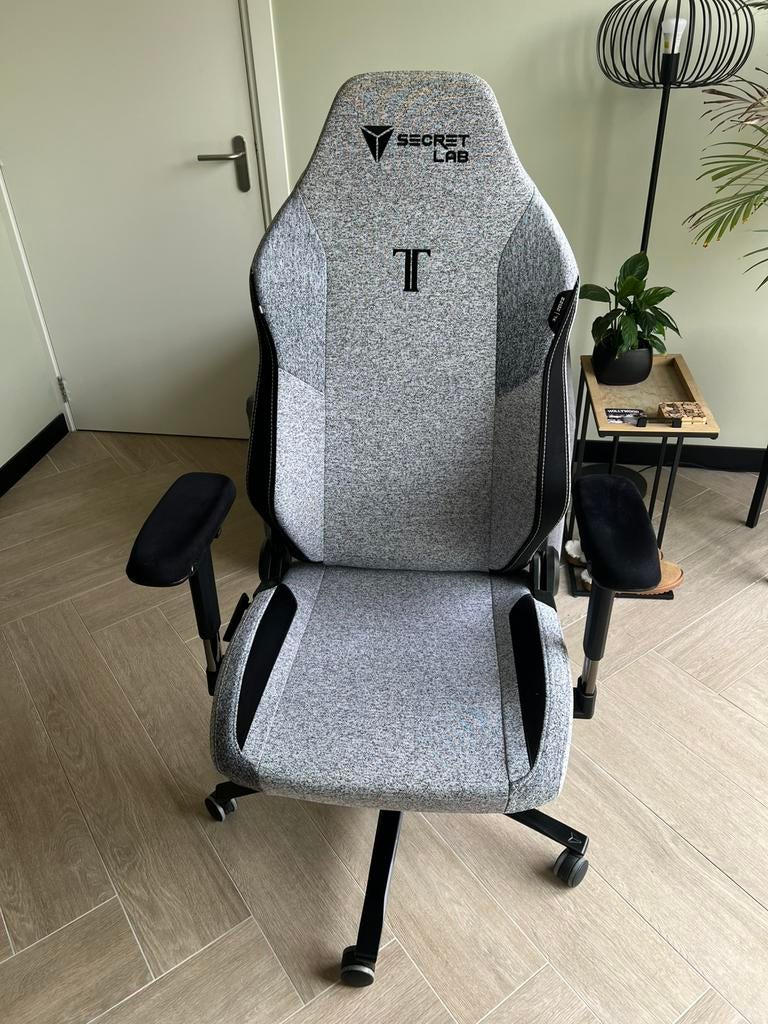 Secretlab Titan Evo 2022 XL bureaustoel. Zo goed als nieuw!, Ophalen, Gaming bureaustoel, Zo goed als nieuw, Grijs