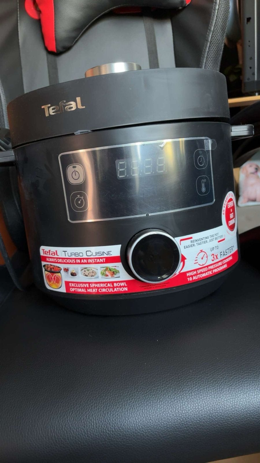 Tefal Turbo Cuisine Snelkookpan - Zo goed als nieuw, Ophalen, Zo goed als nieuw, Rvs