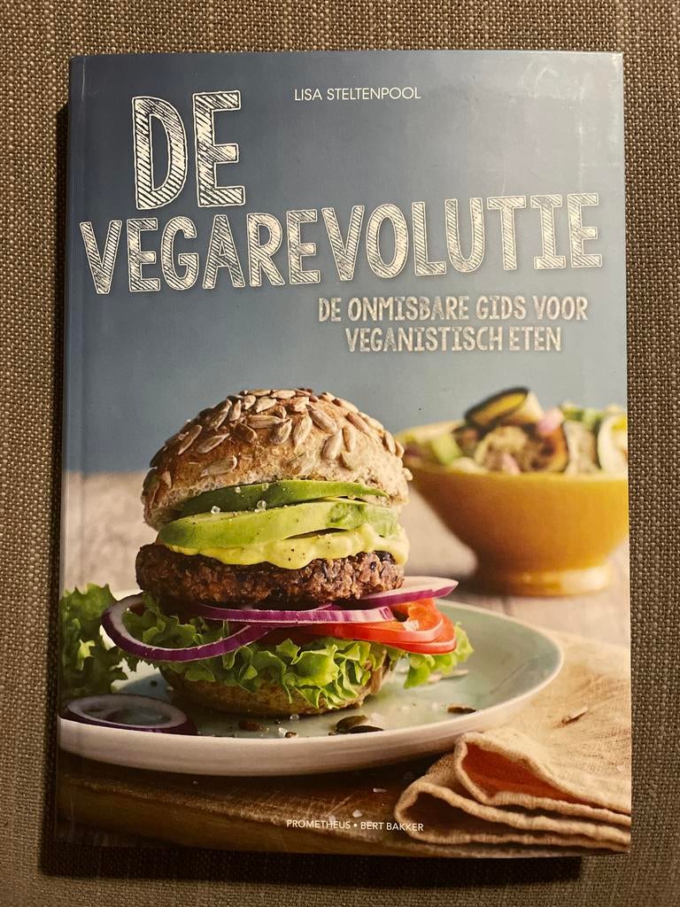 Lisa Steltenpool - De vegarevolutie, Hoofdgerechten, Lisa Steltenpool; Veerle Vrindts; Pablo Moleman, Vegetarisch, Ophalen of Verzenden