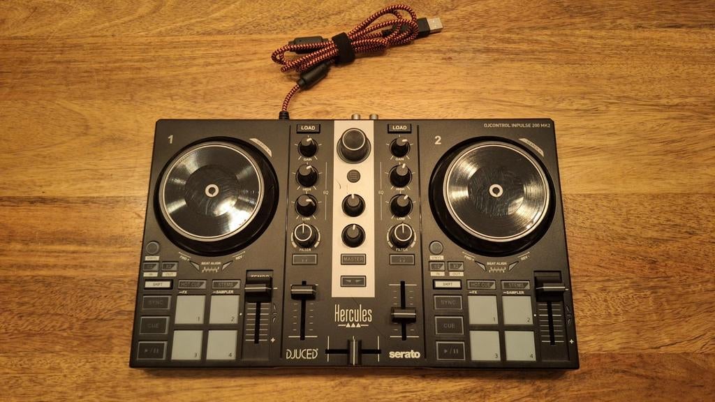 Hercules Inpulse 500 - DJ-controller, Ophalen of Verzenden, Gebruikt, Draaitafel, Overige merken