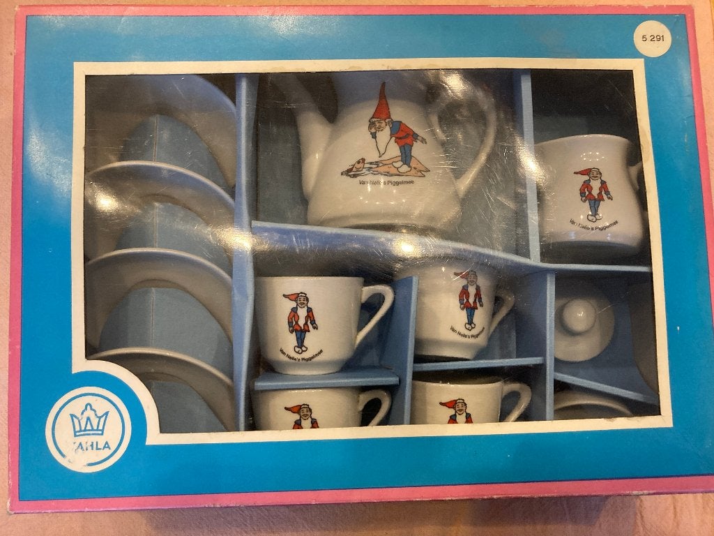 Vintage kahla van nelle piggelmee kinder servies jaren 70!, Overige merken, Ophalen of Verzenden, Zo goed als nieuw, Overige stijlen