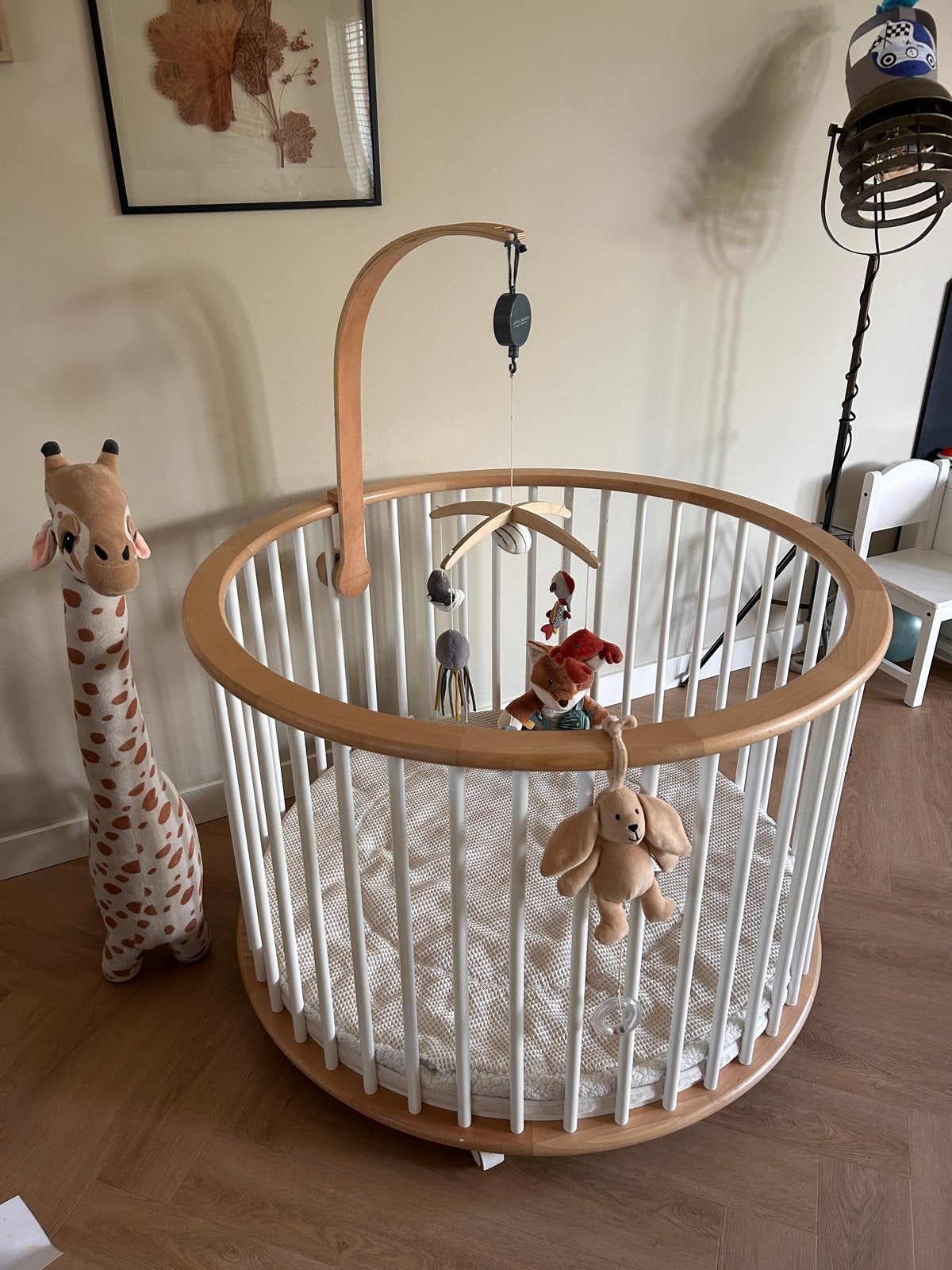 Bopita Rondo Box met Wazzhappening Boxkleed, Kinderen en Baby's, Boxen, Ophalen, Gebruikt, Rond, Boxkleed