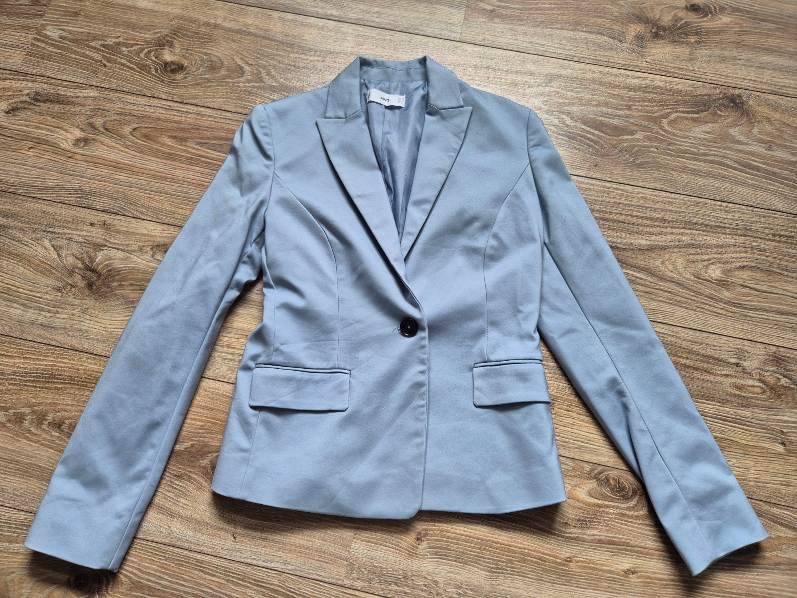 Mango blazer maat 38, Maat 38/40 (M), Mango, Blauw, Nieuw