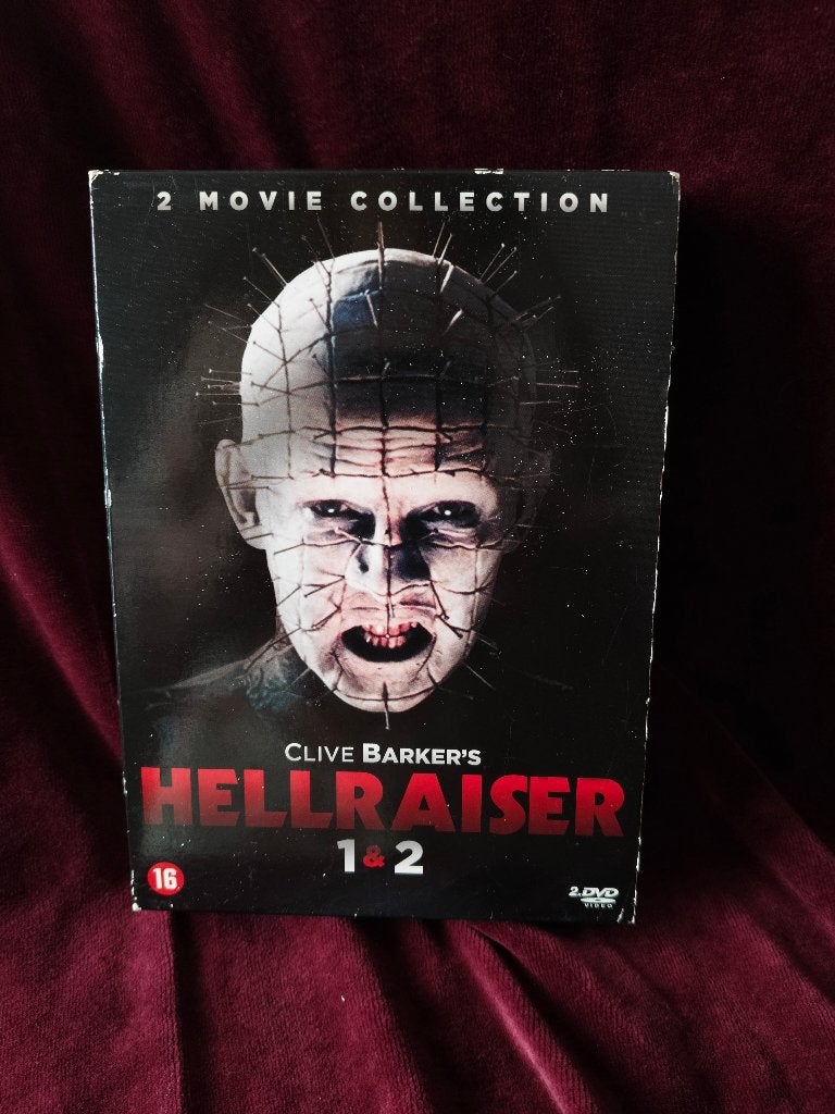 Hellraiser I en II,  dvd box, Cd's en Dvd's, Dvd's | Horror, Engels, Alle leeftijden, Nederlands, Overige genres