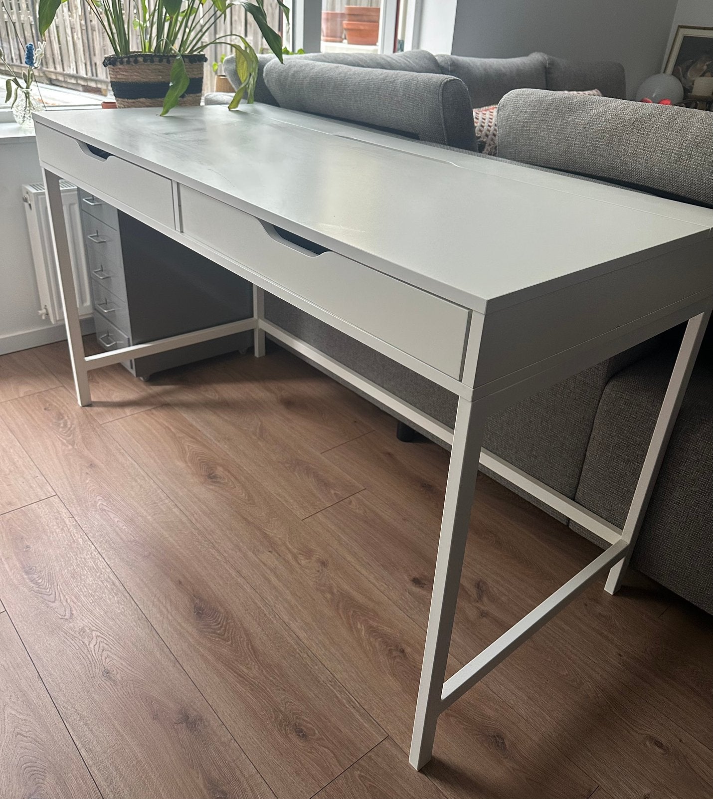Ikea bureau Alex wit, Ophalen, Gebruikt, IKEA, Wit