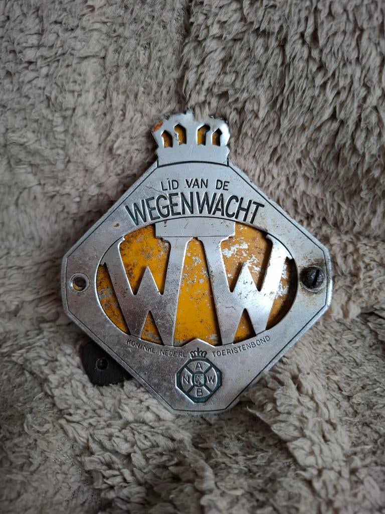 Lid van de wegenwacht embleem vintage, Ophalen of Verzenden