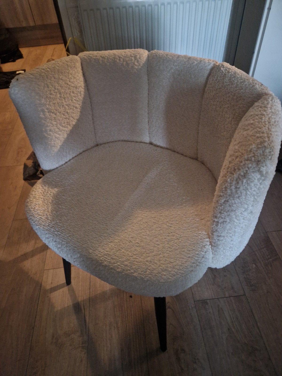 4x Eetstoelen, Ophalen, Zo goed als nieuw, Wit, Vier