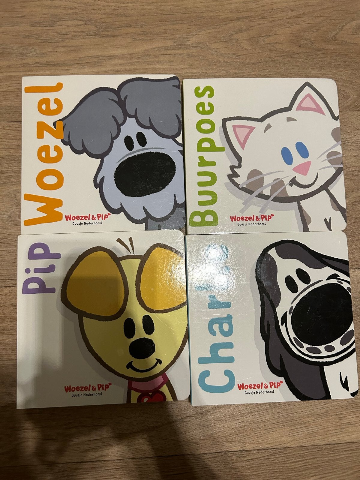 Woezel & Pip Boekjes - Set van 4, Boeken, Fictie algemeen, Jongen of Meisje, Ophalen of Verzenden, Zo goed als nieuw