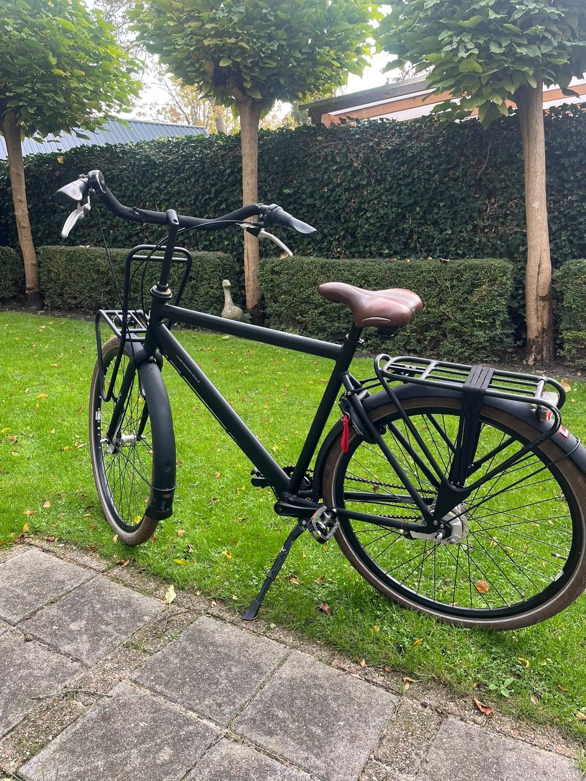 Cortina Herenfiets - Stijlvol en Robuust, Fietsen en Brommers, Ophalen, Gebruikt, Velgrem, Overige merken