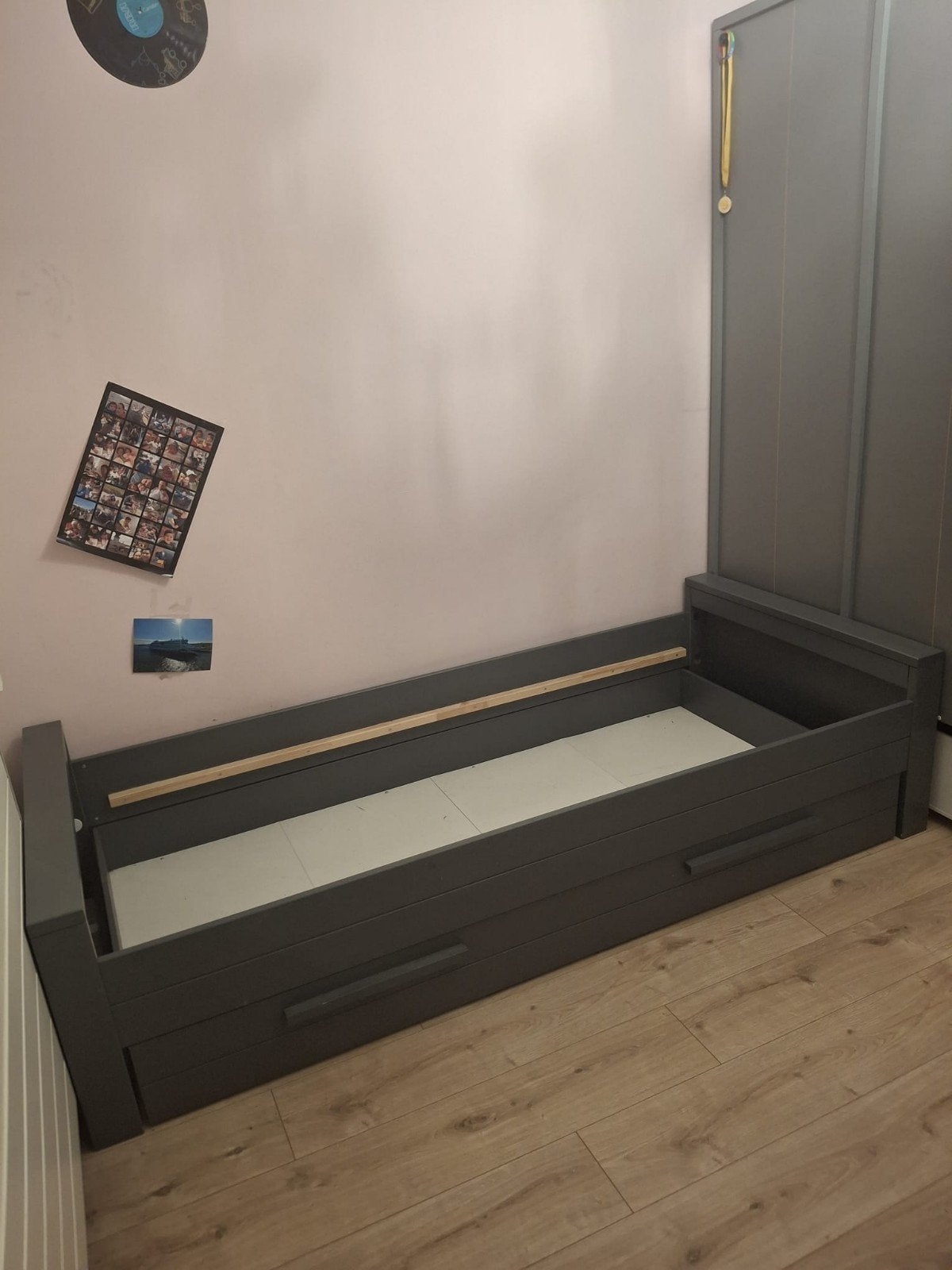 Kinderbed met lades. 90 x 200, Gebruikt, 90 cm, Eenpersoons, Ophalen of Verzenden