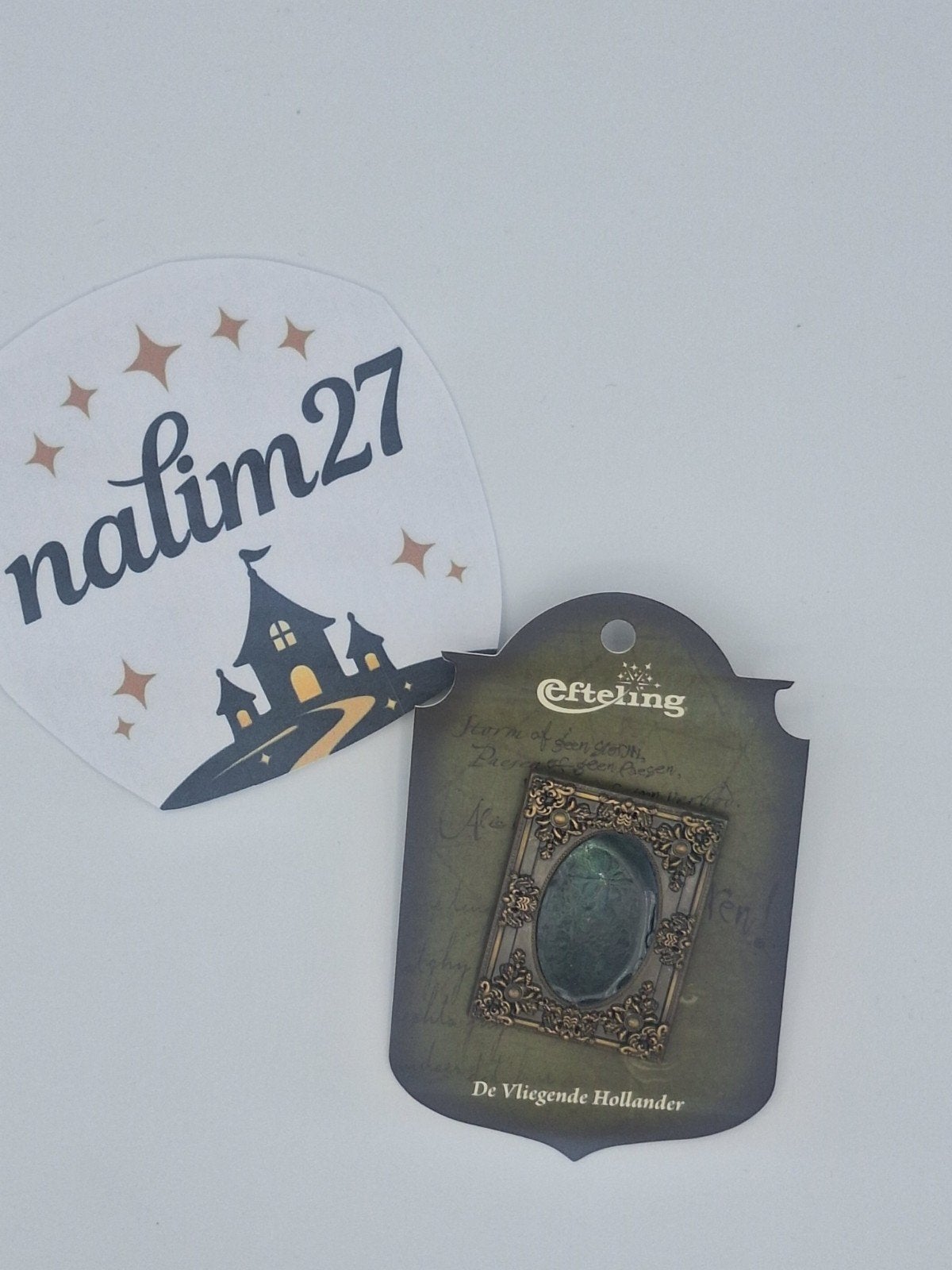 efteling pin vliegende hollander, Verzamelen, Efteling, Ophalen of Verzenden, Zo goed als nieuw, Button of Speldje
