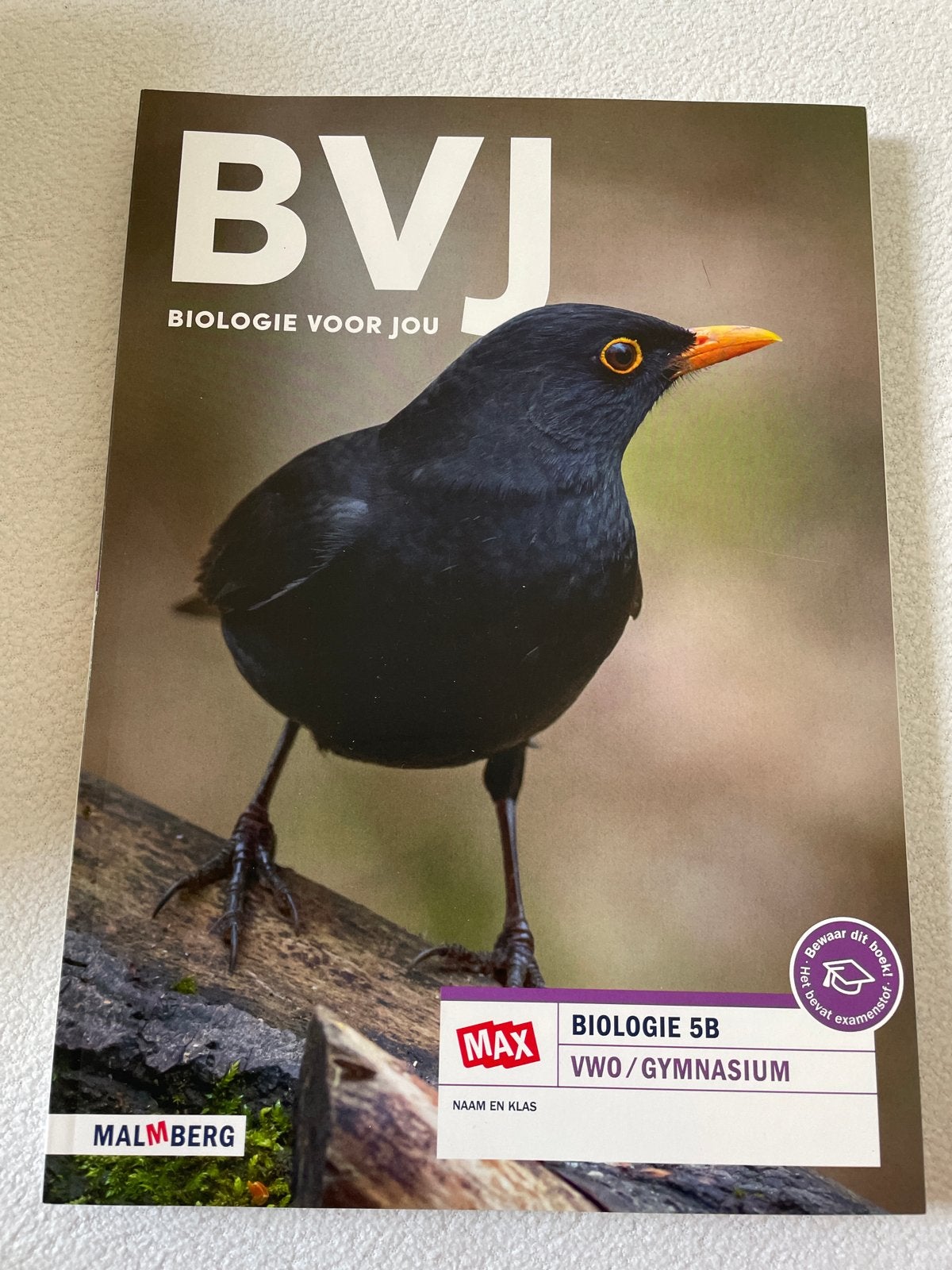 BVJ Biologie voor jou VWO/Gymnasium 5B Malmberg, Ophalen of Verzenden, Nieuw, VWO, Biologie