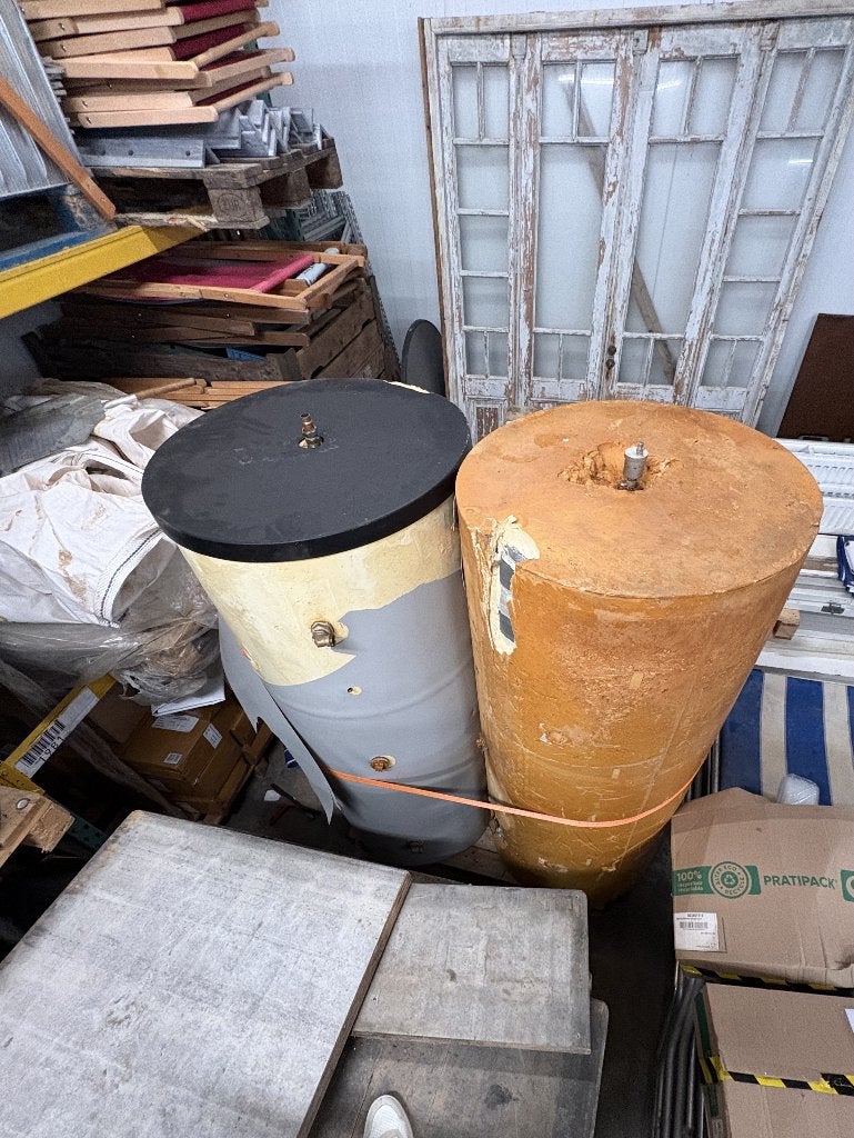 Buffervat 2x 500 Liter, Ophalen, Gebruikt, 100 liter of meer, Boiler