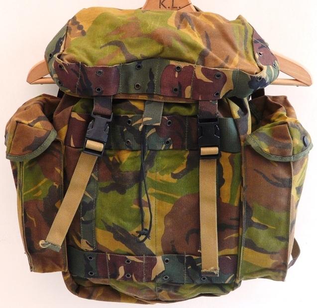 Rugtas / Rugzak, Gvt, Woodland Camouflage, KL, 1993.(Nr.1), Ophalen of Verzenden, Landmacht, Nederland, Overige typen