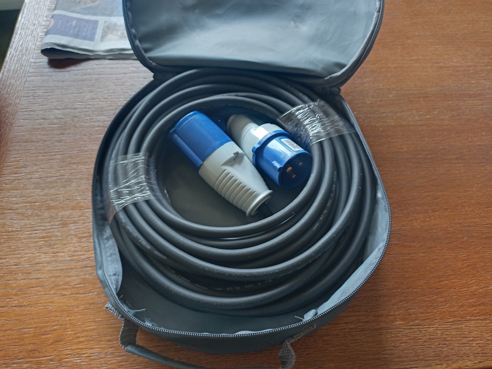 verloop kabel 15 meter NIEUW, Caravans en Kamperen, Ophalen of Verzenden, Nieuw