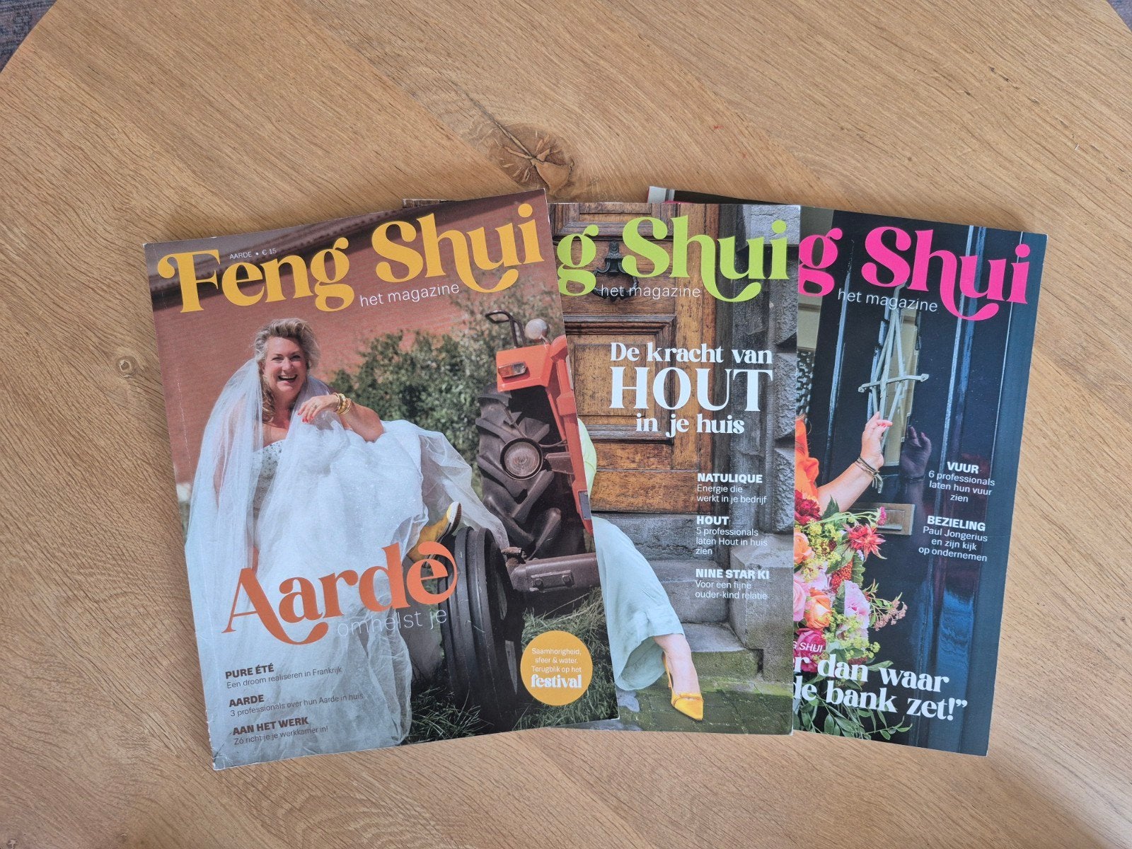 Feng Shui het magazine - 3x, Ophalen of Verzenden, Zo goed als nieuw, Overige typen