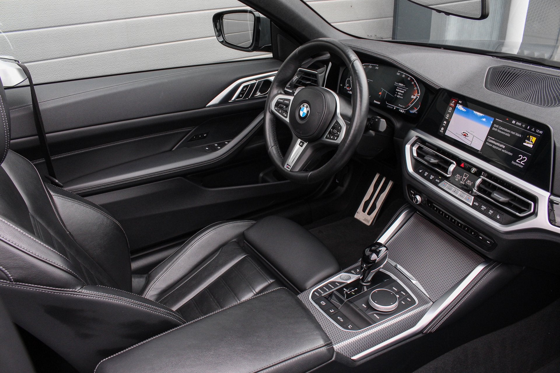BMW 4-serie Cabrio 430i High Executive M-Sport | 12 Mnd. Gar, Auto's, Automaat, Achterwielaandrijving, Gebruikt, 4 stoelen