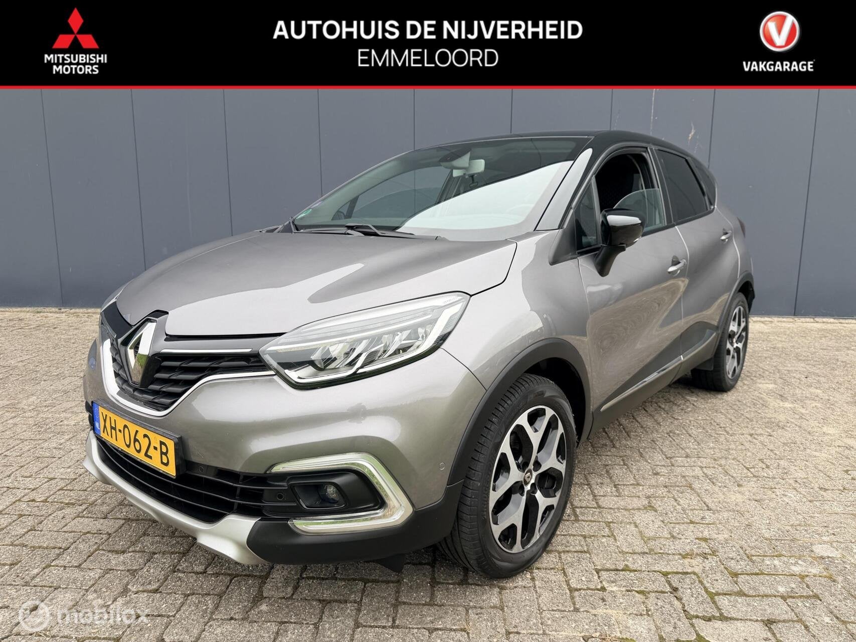 Renault Captur 0.9 TCe Intens TREKHAAK ACHTERUITRIJCAMERA, Voorwielaandrijving, Gebruikt, 620 kg, Origineel Nederlands
