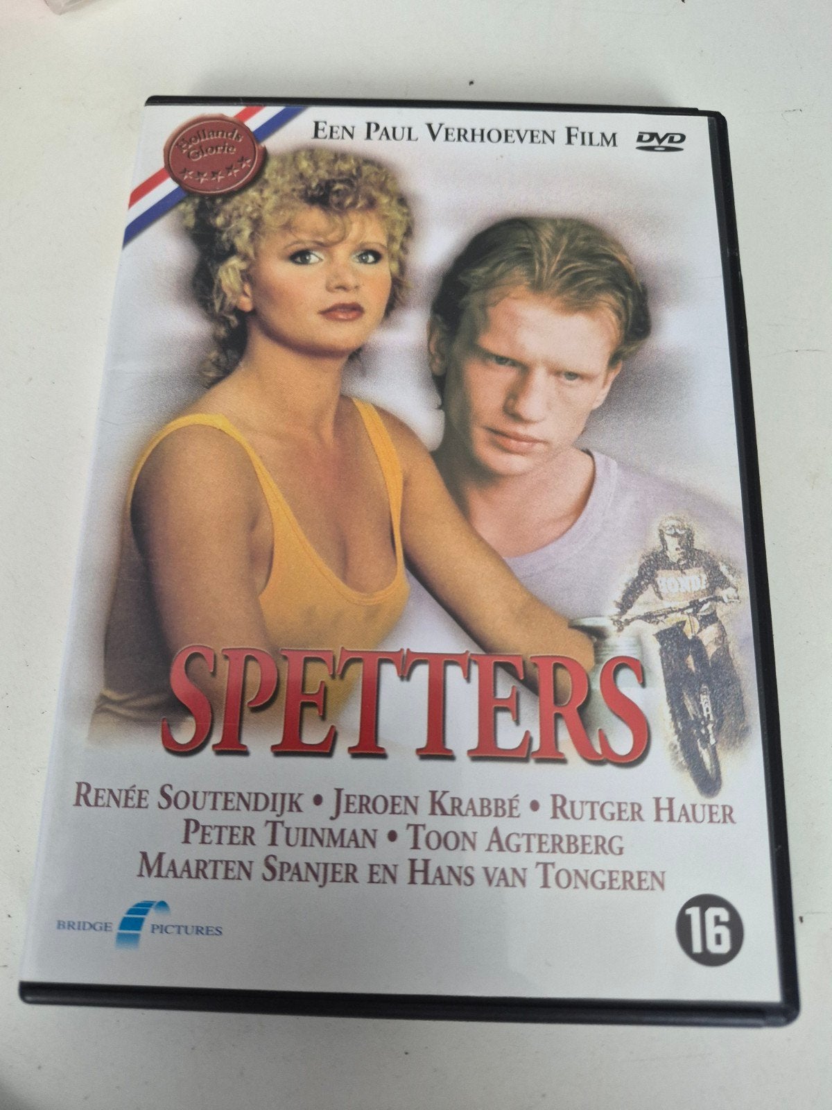Spetters DVD - Paul Verhoeven Klassieker, Cd's en Dvd's, Dvd's | Overige Dvd's, Gebruikt, Vanaf 16 jaar, Ophalen of Verzenden